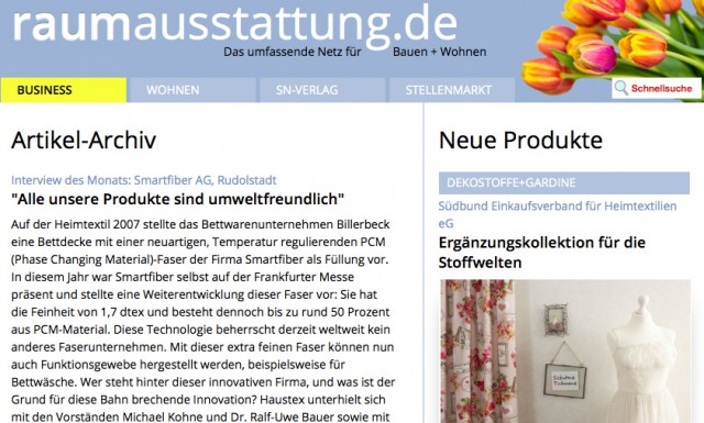 „Alle unsere Produkte sind umweltfreundlich“